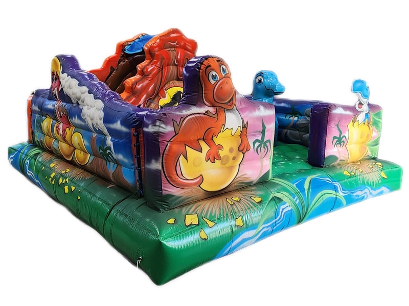 Dinolandia 3D Inflável - 4,20m x 4,40m x 2,30m