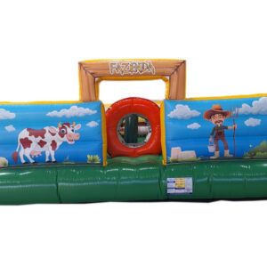 Rancho Divertido Inflável - 5m x 4,5m